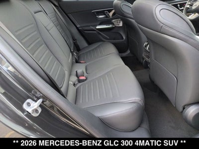 2026 Mercedes-Benz GLC 300 GLC 300 4MATIC® SUV