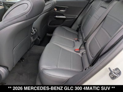 2026 Mercedes-Benz GLC 300 GLC 300 4MATIC® SUV