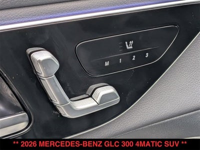 2026 Mercedes-Benz GLC GLC 300 4MATIC® SUV