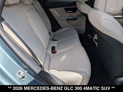 2026 Mercedes-Benz GLC 300 GLC 300 4MATIC® SUV