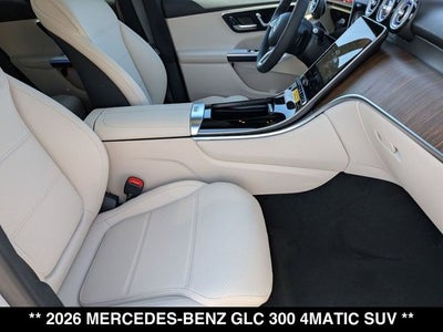 2026 Mercedes-Benz GLC 300 GLC 300 4MATIC® SUV