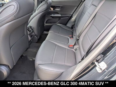 2026 Mercedes-Benz GLC 300 GLC 300 4MATIC® SUV