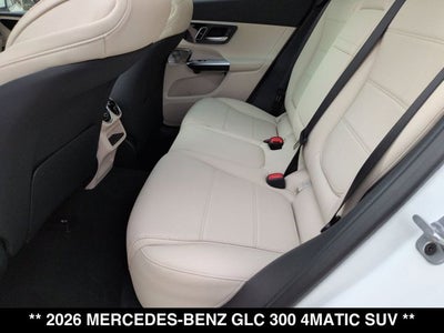 2026 Mercedes-Benz GLC 300 GLC 300 4MATIC® SUV