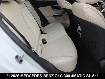 2026 Mercedes-Benz GLC 300 GLC 300 4MATIC® SUV
