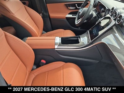 2027 Mercedes-Benz GLC 300 GLC 300 4MATIC® SUV
