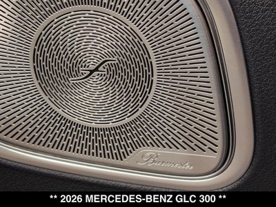 2026 Mercedes-Benz GLC 300 GLC 300
