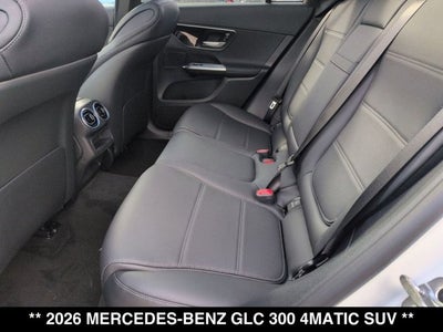 2026 Mercedes-Benz GLC 300 GLC 300 4MATIC® SUV