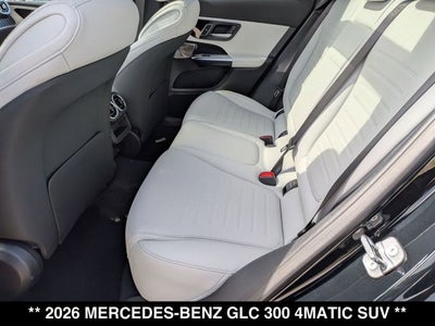 2026 Mercedes-Benz GLC 300 GLC 300 4MATIC® SUV