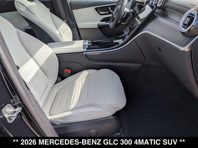 2026 Mercedes-Benz GLC 300 GLC 300 4MATIC® SUV