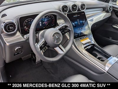 2026 Mercedes-Benz GLC 300 GLC 300 4MATIC® SUV