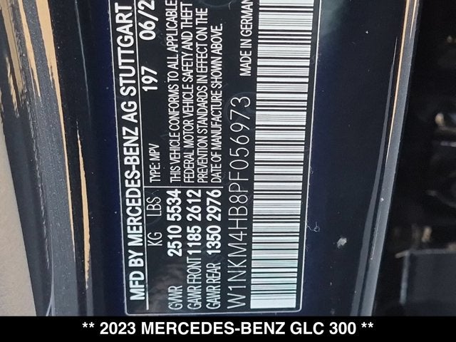 2023 Mercedes-Benz GLC 300 GLC 300