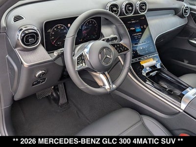 2026 Mercedes-Benz GLC 300 GLC 300 4MATIC® SUV