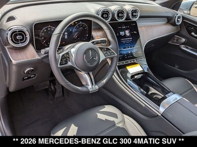 2026 Mercedes-Benz GLC 300 GLC 300 4MATIC® SUV