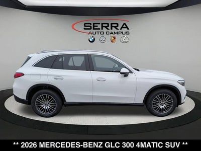 2026 Mercedes-Benz GLC 300 GLC 300 4MATIC® SUV