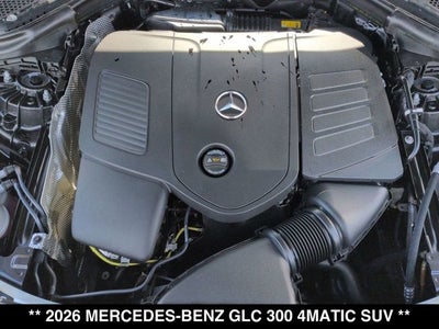 2026 Mercedes-Benz GLC 300 GLC 300 4MATIC® SUV