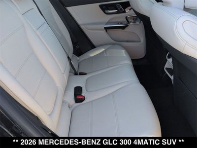 2026 Mercedes-Benz GLC 300 GLC 300 4MATIC® SUV