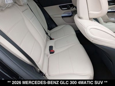 2026 Mercedes-Benz GLC 300 GLC 300 4MATIC® SUV