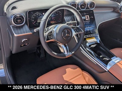 2026 Mercedes-Benz GLC 300 GLC 300 4MATIC® SUV
