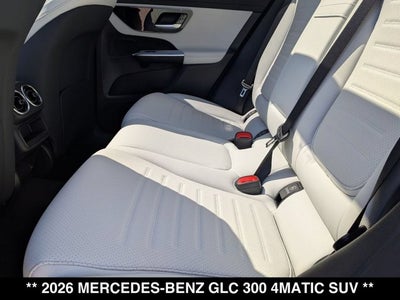 2026 Mercedes-Benz GLC 300 GLC 300 4MATIC® SUV