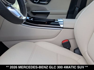 2026 Mercedes-Benz GLC 300 GLC 300 4MATIC® SUV
