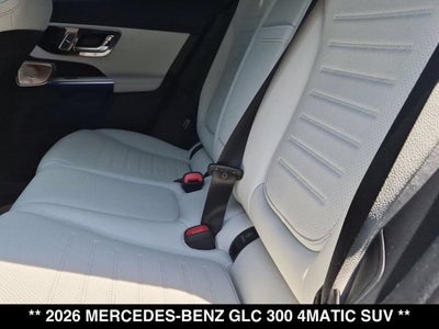 2026 Mercedes-Benz GLC 300 GLC 300 4MATIC® SUV