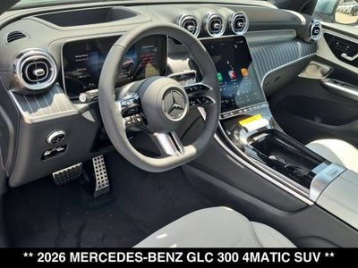 2026 Mercedes-Benz GLC 300 GLC 300 4MATIC® SUV