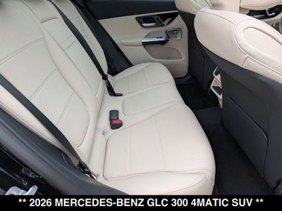 2026 Mercedes-Benz GLC 300 GLC 300 4MATIC® SUV