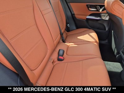 2026 Mercedes-Benz GLC 300 GLC 300 4MATIC® SUV