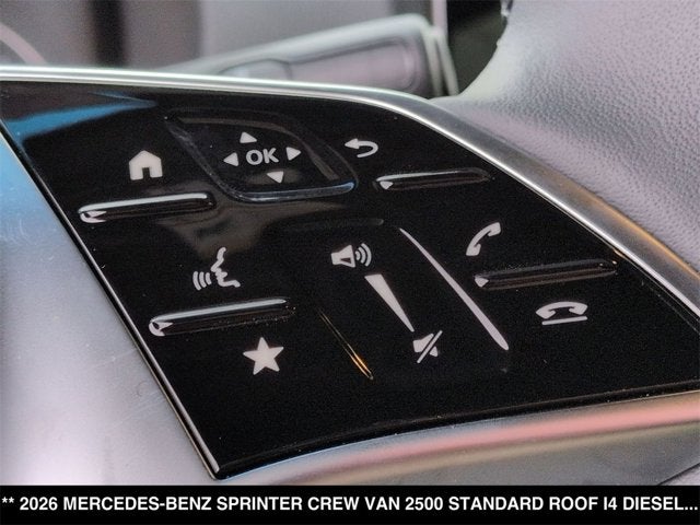 2026 Mercedes-Benz Sprinter Crew Van 2500 Standard Roof I4 Diesel HO 144" RWD