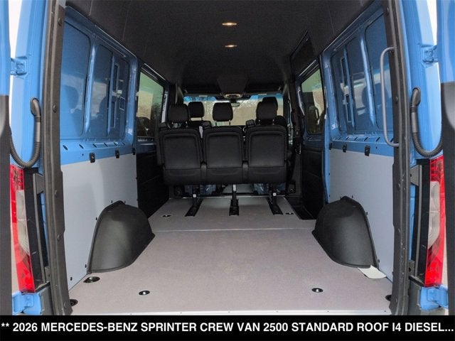 2026 Mercedes-Benz Sprinter Crew Van 2500 Standard Roof I4 Diesel HO 144" RWD