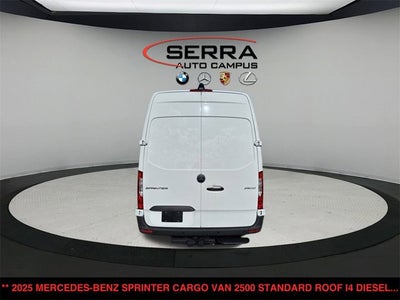 2025 Mercedes-Benz Sprinter Cargo Van 2500 Standard Roof I4 Diesel 144" RWD