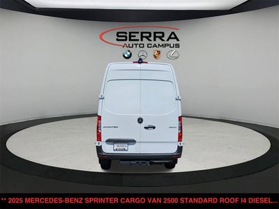 2025 Mercedes-Benz Sprinter Cargo Van 2500 Standard Roof I4 Diesel 144" RWD
