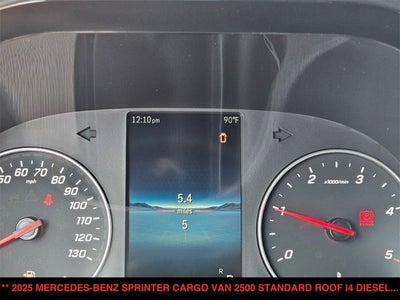 2025 Mercedes-Benz Sprinter Cargo Van 2500 Standard Roof I4 Diesel 144" RWD