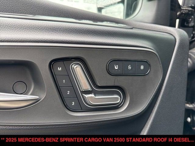 2025 Mercedes-Benz Sprinter Cargo Van 2500 Standard Roof I4 Diesel HO 144" RWD