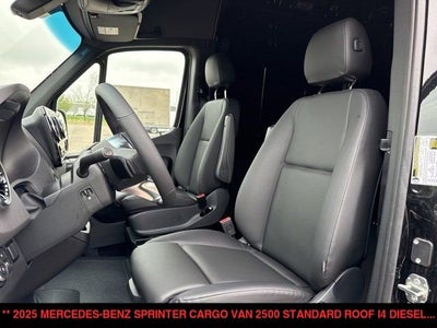 2025 Mercedes-Benz Sprinter Cargo Van 2500 Standard Roof I4 Diesel HO 144" RWD