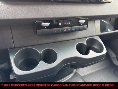2025 Mercedes-Benz Sprinter Cargo Van 2500 Standard Roof I4 Diesel HO 144" RWD