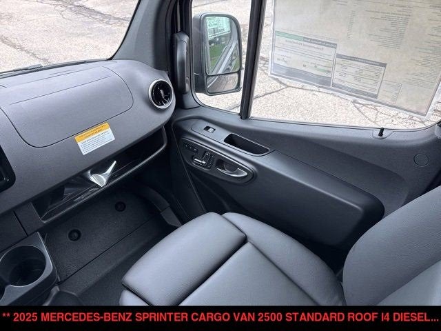 2025 Mercedes-Benz Sprinter Cargo Van 2500 Standard Roof I4 Diesel HO 144" RWD