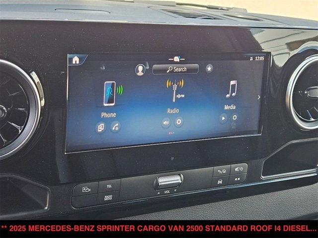 2025 Mercedes-Benz Sprinter Cargo Van 2500 Standard Roof I4 Diesel HO 144" RWD