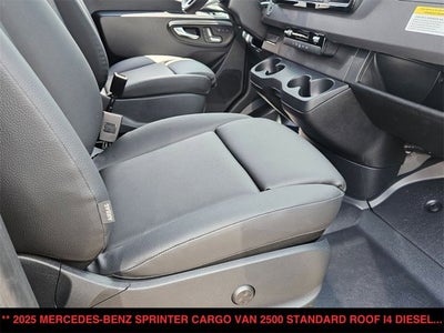 2025 Mercedes-Benz Sprinter Cargo Van 2500 Standard Roof I4 Diesel HO 144" RWD
