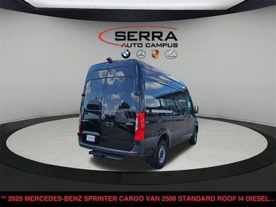 2025 Mercedes-Benz Sprinter Cargo Van 2500 Standard Roof I4 Diesel HO 144" RWD