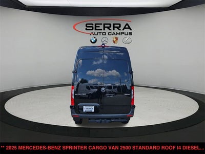 2025 Mercedes-Benz Sprinter Cargo Van 2500 Standard Roof I4 Diesel HO 144" RWD
