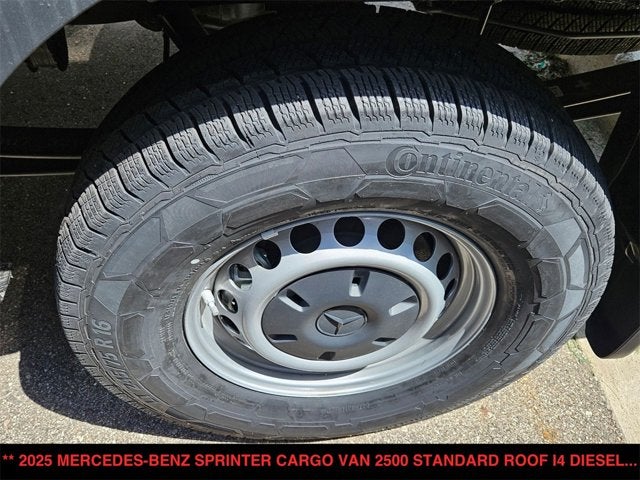 2025 Mercedes-Benz Sprinter Cargo Van 2500 Standard Roof I4 Diesel HO 144" RWD