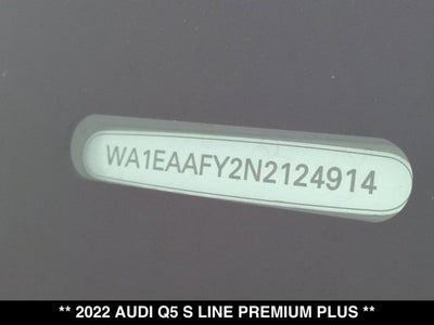 2022 Audi Q5 S line Premium Plus