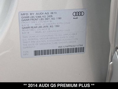 2014 Audi Q5 Premium Plus
