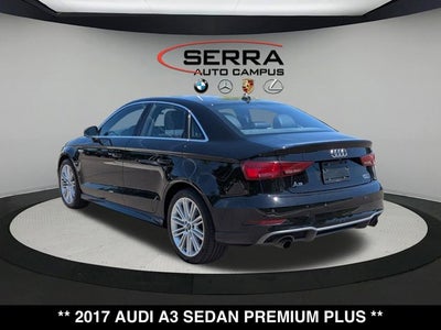 2017 Audi A3 Sedan Premium Plus