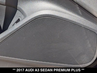 2017 Audi A3 Sedan Premium Plus