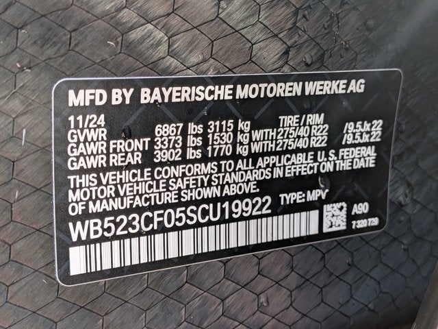 2025 BMW iX xDrive50