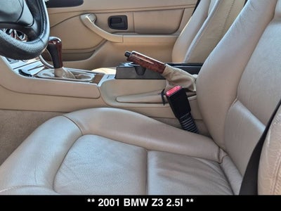 2001 BMW Z3 2.5i