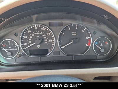 2001 BMW Z3 2.5i