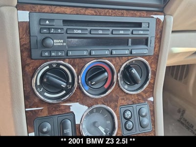 2001 BMW Z3 2.5i